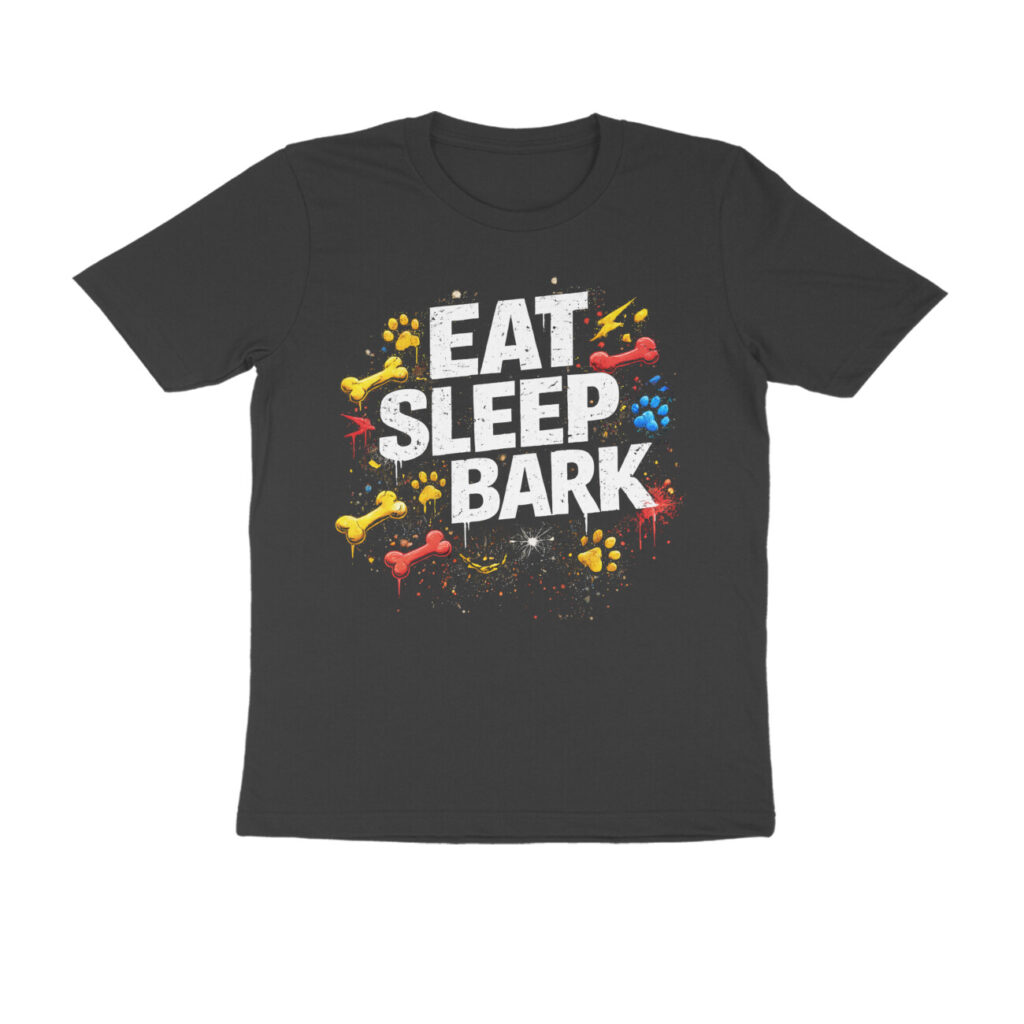 Eat Sleep Bark Premium Tshirt