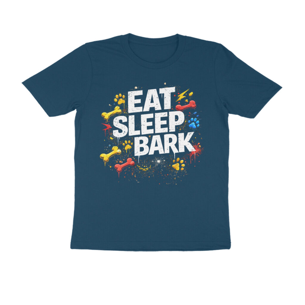 Eat Sleep Bark Premium Tshirt