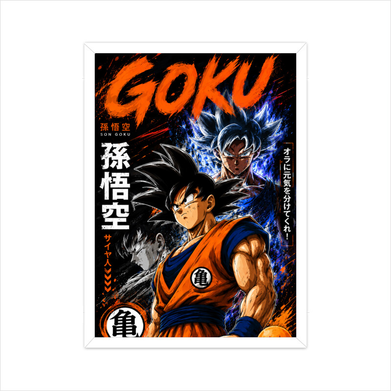 Goku Framed Poster
